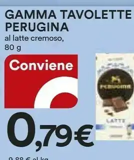 Coop Perugina Perugina - Tablò Latte Cremoso 80 g(ml) offerta