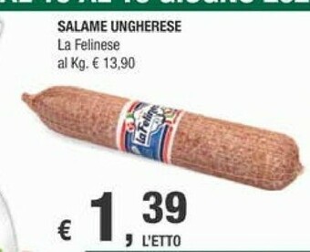 Crai La felinese Salame offerta