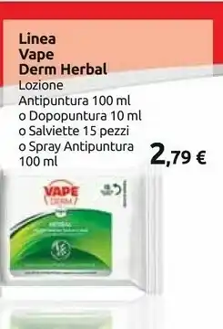 Carrefour Vape Derm Herbal offerta