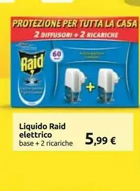 Carrefour Raid Liquido Elettrico offerta