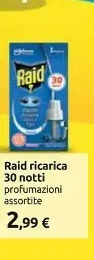 Carrefour Raid Ricarica 30 Notti offerta