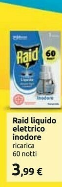 Carrefour Raid Liquido Elettrico Inodore offerta