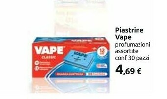 Carrefour Vape Piastrine offerta
