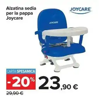 Carrefour Joycare Alzatina Sedia Per La Pappa offerta