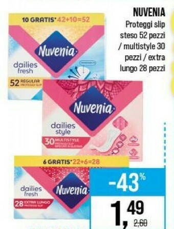 Caddy's Nuvenia Salvaslip offerta