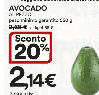 Coop Avocado offerta