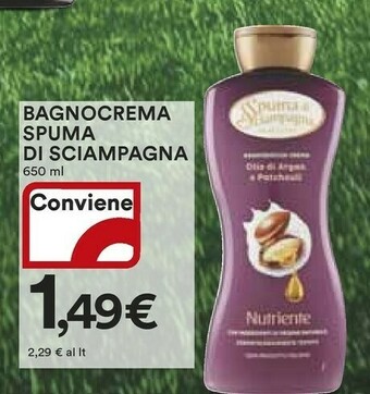Coop Spuma di Sciampagna Bagnoschiuma offerta