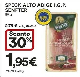Coop Senfter Speck offerta