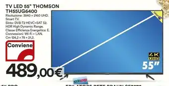 Coop Thomson Tv led 55 offerta