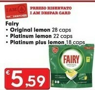Despar Fairy Original Lemon offerta