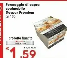 Despar Despar Formaggio Di Capra Spalmabile offerta