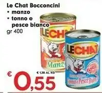 Despar Le chat Bocconcini Manzo offerta