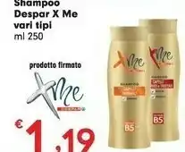 Despar Despar Shampoo X Me offerta