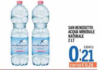 San Benedetto Acqua minerale naturale 2 lt