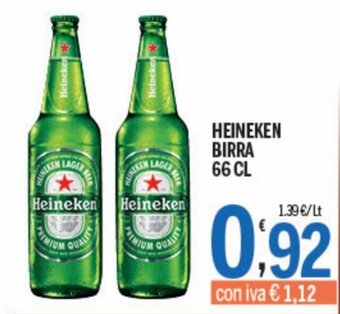 Gruppo Pascar Heineken Birra 66 cl offerta
