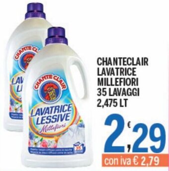 Gruppo Pascar Chanteclair Lavatrice millefiori 35 lavaggi 2,475 lt offerta