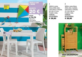 Arredo giardino