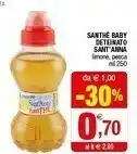 Iperal Sant'anna SanThe Pesca Deteinato 250 G(ml) offerta