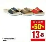 Iperal Inblu Ciabatta Donna offerta