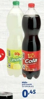 In'S Mercato Get Up+ - Cola Bibita Analcolica 1500 G(ml) offerta