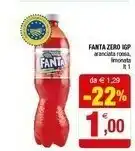 Iperal Fanta Zero Aranciata Rossa offerta