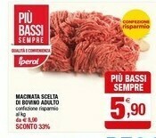 Iperal Macinata Scelta di Bovino Adulto offerta