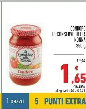 Conad Superstore Condoro Conserve offerta
