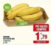 Iperal Via verde bio Banane offerta