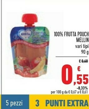 Conad Superstore Mellin Omogeneizzati offerta