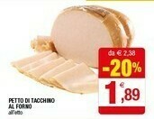 Iperal Petto Di Tacchino Al Forno offerta