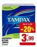 Iperal Tampax Assorbenti Interni offerta