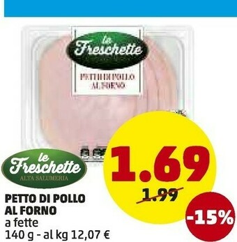 PENNY Le Freschette Petto Di Pollo Al Forno offerta
