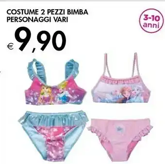 Bennet Costume 2 Pezzi Bimba Personaggi offerta