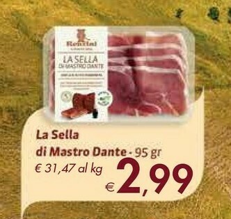 Bennet La Sella Di Mastro Dante 95 Gr offerta