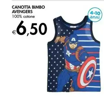 Canotta Bimbo Avengers
