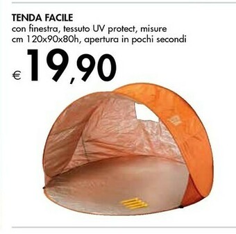 Bennet Tenda Facile Con Finestra offerta
