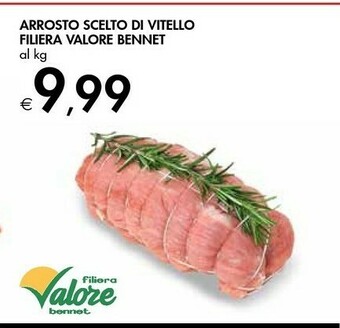 Bennet Bennet Filiera Valore Arrosto Scelto Di Vitello offerta