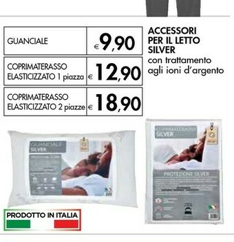 Bennet Silver Accessori Per Il Letto Coprimaterasso Elasticizzato offerta