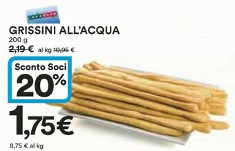 Coop Grissini offerta