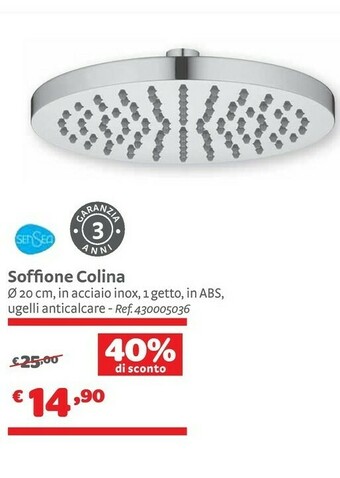 Soffione doccia