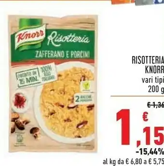 Conad Superstore Knorr Risotto offerta