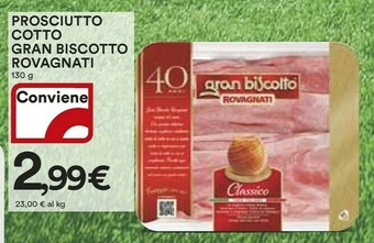 Coop Rovagnati Prosciutto cotto offerta