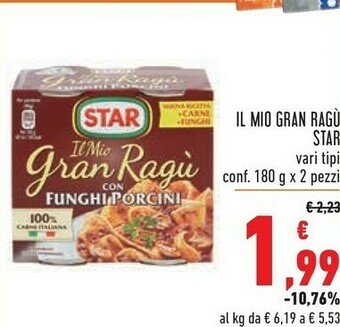 Conad Superstore Star Ragù offerta