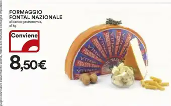Coop Fontal Nazionale Formaggio Al Banco Gastronamia offerta