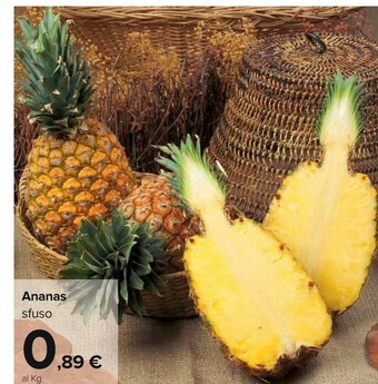Carrefour Ananas Sfuso offerta