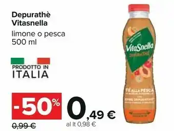 Carrefour Vitasnella Depuranthe 500 Ml offerta