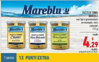 Conad Superstore Mareblu Tonno offerta