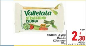 Conad Superstore Vallelata Stracchino offerta