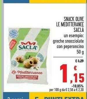 Conad Superstore Saclà Olive offerta