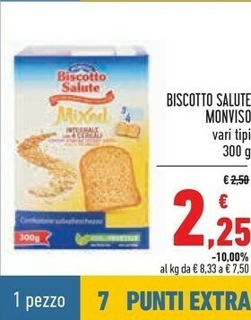 Conad Superstore Monviso Fette biscottate offerta